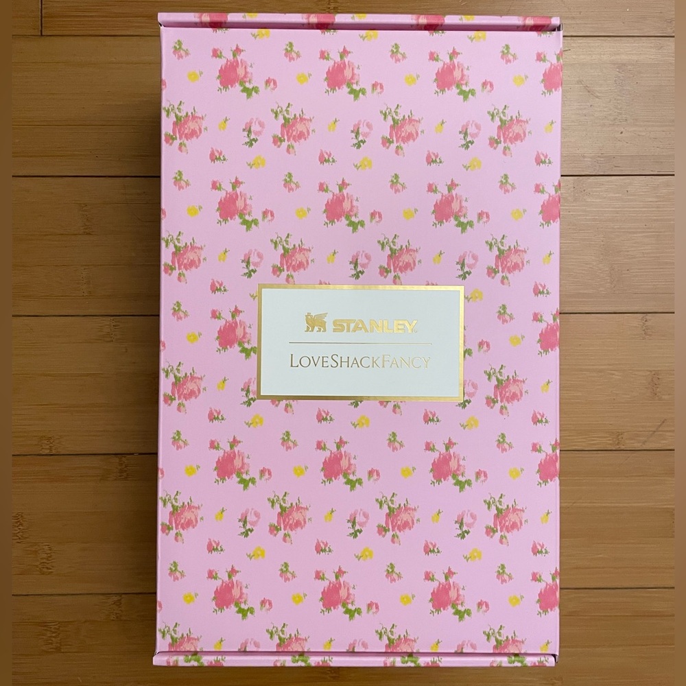 BOX & DUST BAG ONLY - STANLEY 1913 X LOVESHACKFANCY QUENCHER TUMBLER | 20 OZ